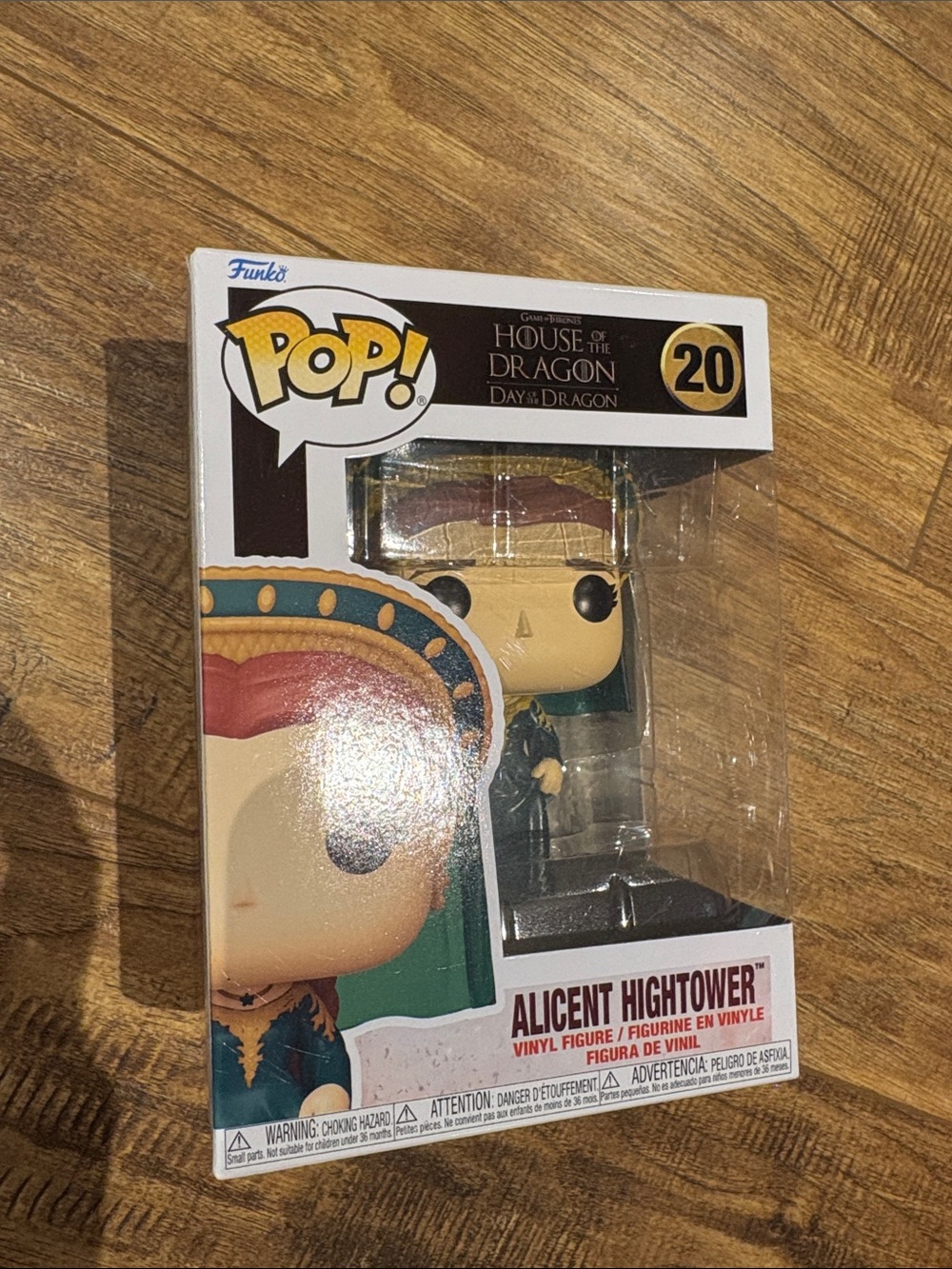 Funko Pop! Alicent Hightower Vinyl Figure - Green, Gold